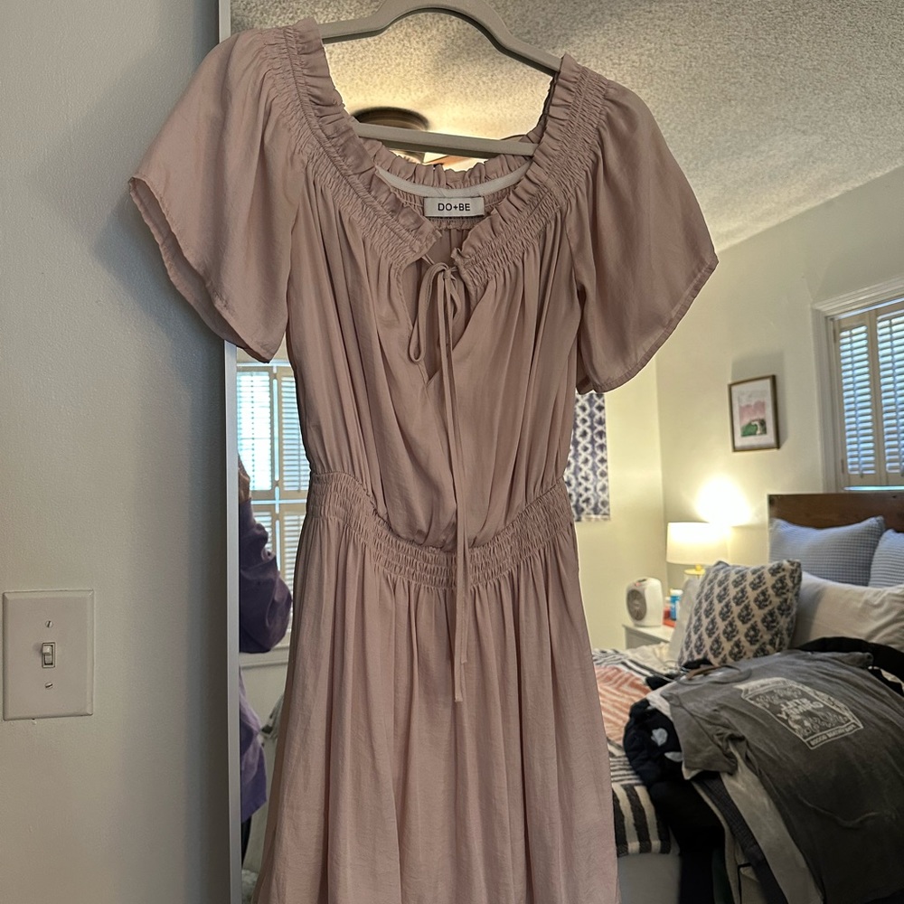 Cute satin dress